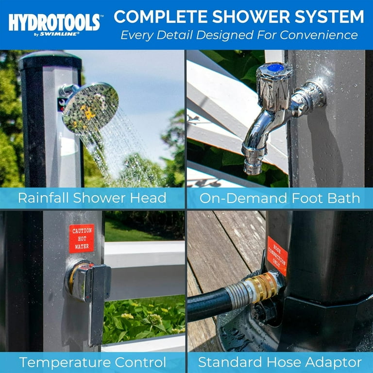 Swimline HydroTools Niagara Rainfall 7 Foot Adjustable Outdoor