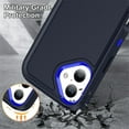 thumbnail image 2 of For iPhone 16 Plus Life Waterproof Rugged MagSafe Magnetic Phone Case,Blue,For iPhone 16 Plus, 2 of 16