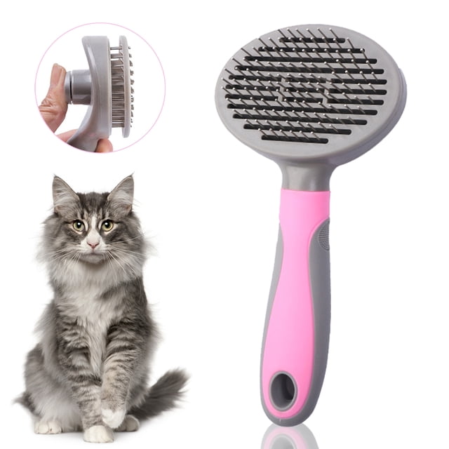 2PCS Dog Brushes Cute Stainless Steel Dematting Pet Grooming Tools Cat Combs
