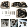 thumbnail image 4 of MINLIXIN 1 Set Car Pedals Brake Pedal Gas Foot Pedal Auto Pedal Replacement Nonslip Universal Car Foot Pedals, 4 of 6