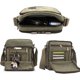 thumbnail image 5 of LHSHIDU Shoulder Bag for Men Casual Crossbody Bag Canvas Satchel Handbag for Work, 5 of 7
