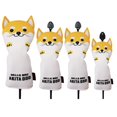 thumbnail image 4 of LOVIVER 4x Golf 3 5 UT Driver Headcover Dog Shape Yellow, 4 of 8