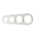 thumbnail image 2 of Stainless Steel Spaghetti Measuring Tool With 4 Holes Precise Pasta Portion Control Gadget For Home And Professional Chefs, 2 of 3