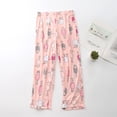 thumbnail image 2 of Homgro Women's Cute Capri Pajama Set Cotton Blend Cartton Pajamas Plus Size Comfy Short Sleeve Lightweight Pjs Patterned4 XX-Large, 2 of 4