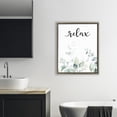 thumbnail image 3 of Stupell Industries French Country Relax Leafy Herbs Brown Floating Frame Canvas Art, 25 x 31, by Lettered and Lined, 3 of 8