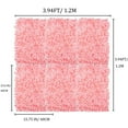 thumbnail image 5 of Blosmon Flower Wall Panel for Wedding Decor 6pcs Blush Silk Hydrangea Flower Backdrop, 5 of 9