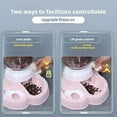 thumbnail image 6 of Cat bowl automatic feeder Automatic Dog Feeder Dog Cat Food Bowl With Water Fountain Large Capacity Pet Food Storage Dispenser ﻿, 6 of 10