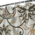 thumbnail image 3 of Waterproof Bohemian Shower Curtain 72x72 Inch Boho Style Polyester Unique Shower Curtain for Bathroom Hotel Home Decor with 12 Plastic Hooks, 3 of 5