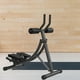 thumbnail image 1 of Máquina de rodillos abdominales, equipo de fitness, uso en gimnasios domésticos, entrenadores abdominales básicos Negro, 1 of 8