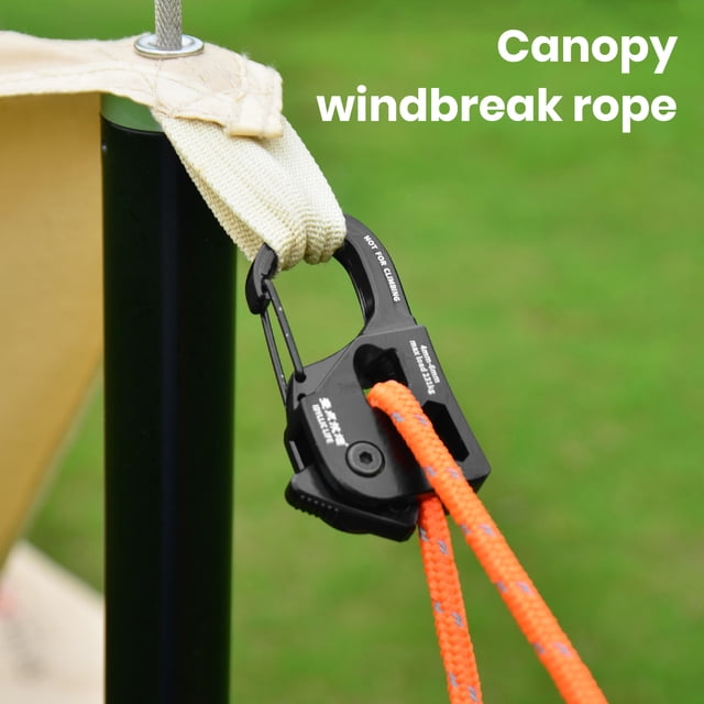 LJNYFDC Adjustable Rope Tensioner Tent Rope Tensioner Core Lanyard Adjuster Portable Universal Auto Outdoor Equipment Tool