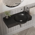 thumbnail image 2 of DV-1WS0125RB 30'' x 18'' Rectangular Vitreous China Wall Mount Bathroom Sink with Faucet Hole, 2 of 12