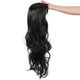 thumbnail image 5 of Peluca rizada: Peluca sintética larga y ondulada con flequillo para mujer. Adorno capilar de aspecto natural para uso diario en fiestas., 5 of 7