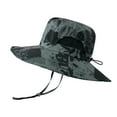 thumbnail image 2 of TODOZO Sun Hat for Men,Cotton Summer Outdoor Sun Protection Wide Brim Bucket Hat Foldable Safari Boonie Hat Bucket Hat for Fishing Hiking Garden Lawn Work Safari Camping Outdoor Men Mountaineering Fi, 2 of 4