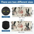 thumbnail image 2 of Cute Bunnies Rabbits Car Windshield Sun Shade Foldable Front Window Shades Cover Sun Visor Shield Block, 2 of 6