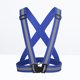 thumbnail image 4 of BRIGHTFUFU Chaleco reflectante Chaleco de seguridad elástico ajustable Cinturón de visibilidad Ropa para correr Disfraz para ciclismo nocturno Trotar Caminar (Azul), 4 of 7