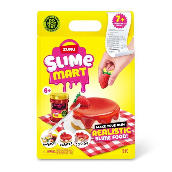 Zuru Slime Mart Strawberry Cheesecake Diy Craft Toy