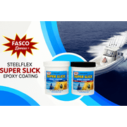 Super Slick 2000 Epoxy Bottom Coating For Airboats, Jet Ski's, etc. - 1 Gallon Kit
