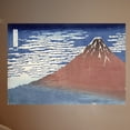 thumbnail image 1 of Wallhogs Hokusai Fine Weather with South Wind (1831) Poster Wall Mural, 1 of 2