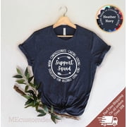Support Squad T-Shirt, School Staff Dream Team Shirt, Teacher Team Graphic Tee, Education Support Staff Top, Back To School