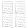 thumbnail image 2 of Convenient Clip Design Space Maximization Dividers, Metal Shelf Dividers Scratch Free Wardrobe Organizer, 2 of 8