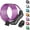 Purple, variant on Titanker Bike Lock Cable, 4 Feet Bike Cable Lock Basic Self Coiling Kids Bike Lock Combination with Complimentary Mounting Bracket, 5/16 Inch Diameter (4FT, Green-8mm)
