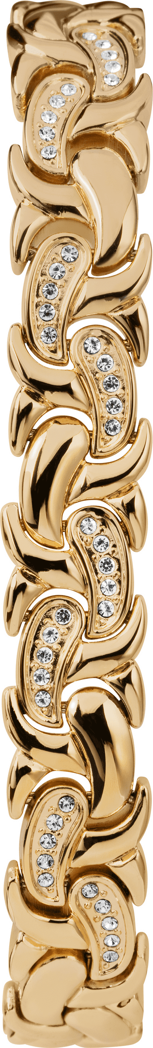 Timex Women's Dress Crystal 19mm Watch & Bracelet Gift Set – Mother-of-Pearl Dial Gold-Tone Bracelet