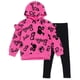 thumbnail image 1 of Conjunto de ropa para niñas pequeñas, sudadera con capucha y leggings para niñas de 6 años, 1 of 6