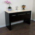 thumbnail image 2 of Bellaterra Home 55.3 in Single sink vanity-Black-Tan Brown, 2 of 4