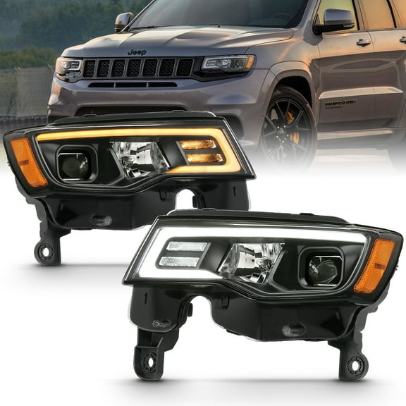 ANZO USA 111418 ANZO USA Projector Headlights Fits select: 2017-2018,2020-2022 JEEP GRAND CHEROKEE