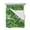 Green, variant on Quilts Full Size Bedding Set, Tropical Palm Leaves Lightweight Quilted Comforter, Summer Green Botanical Leaf Soft Reversible Bedspread Coverlet with Pillow Covers for All Season, 78" x 90"