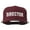 Maroon, variant on Director Embroidered Flat Bill Cap - Grey OSFM