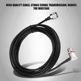 thumbnail image 2 of 5M PL259 UHF Connector Cable for Car Radio Mobile Antenna Mount, Durable Coaxial Cable with High Conductivity and Easy Installation, 2 of 5