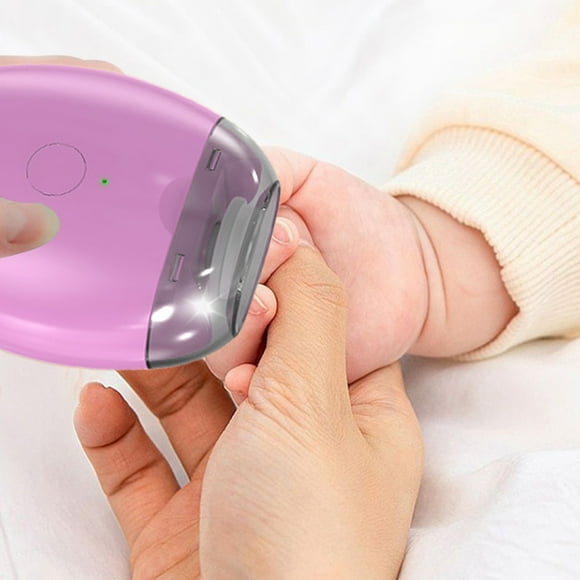 FcBaudy Coupe-Ongles Enfants Bébé Manucuriseur Automatique Intelligent Protection Bébé Polisseur d'Ongles Électrique Coupe-Ongles