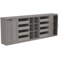 Closetmaid Ms-2116-18S4dr2d Modular 107" Wide Storage Cabinet Entertainment Center Tv