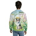 thumbnail image 5 of Border Collie Hello Spring Time Flower Floral Nature All Over Print 3D Sweatshirt Unisex Merch Borders Dog Lovers Gifts Idea - 02031, 5 of 6