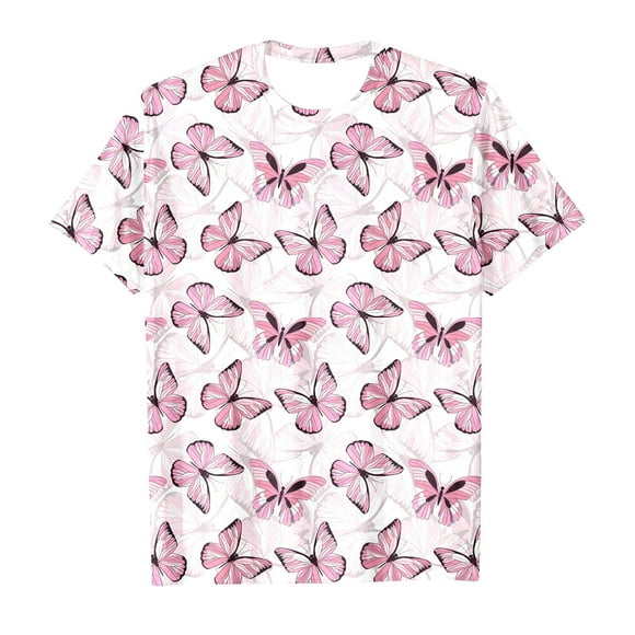 Shirts For Teen Kids Boys Girls Short Sleeve Prints T Shirt Child Tops Christmas Shirts for Kids Girls Long Sleeve Shirt Toddler Long Sleeve Shirt Girls Size 8 Undercover Camisole T Shirts for Youth