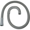 Peerless 4.5' Rubber Washing Machine Discharge Hose in Black Finish