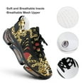 thumbnail image 4 of Baroque Chain Walking Shoes for Men Woman Lightweight Tennis Fashion Elastic Sports Shoes Cushion Basketball Shoes, 4 of 7