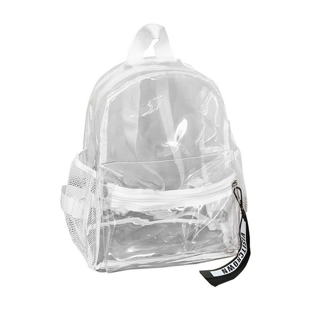Plastique Transparent Sac A Dos Transparent Homme EQWLJWE