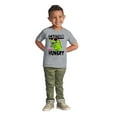 thumbnail image 3 of Caution Cool Dinosaur Always Hungry Toddler Boy Girl T Shirt Infant Toddler Brisco Brands 6M, 3 of 5