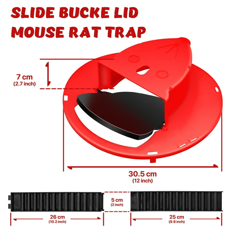 Sozzumi Rat catcher bucket trap live Reusable Indoor&Outdoor 2 Way-Suits 5  Gallon Bucket Live Trap Price in India - Buy Sozzumi Rat catcher bucket trap  live Reusable Indoor&Outdoor 2 Way-Suits 5 Gallon