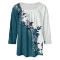 thumbnail image 5 of Bovemsi Camisole Tops for Women Vintage Solid Color T Shirt With Square Neck Ladies Casual Pleated Loose And Flowing Sleeve Top Basic Tanks, 5 of 6