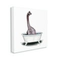 thumbnail image 3 of Stupell Bathroom Dinosaur Vintage Tub Animals & Insects Painting Gallery Wrapped Canvas Print Wall Art, 3 of 7