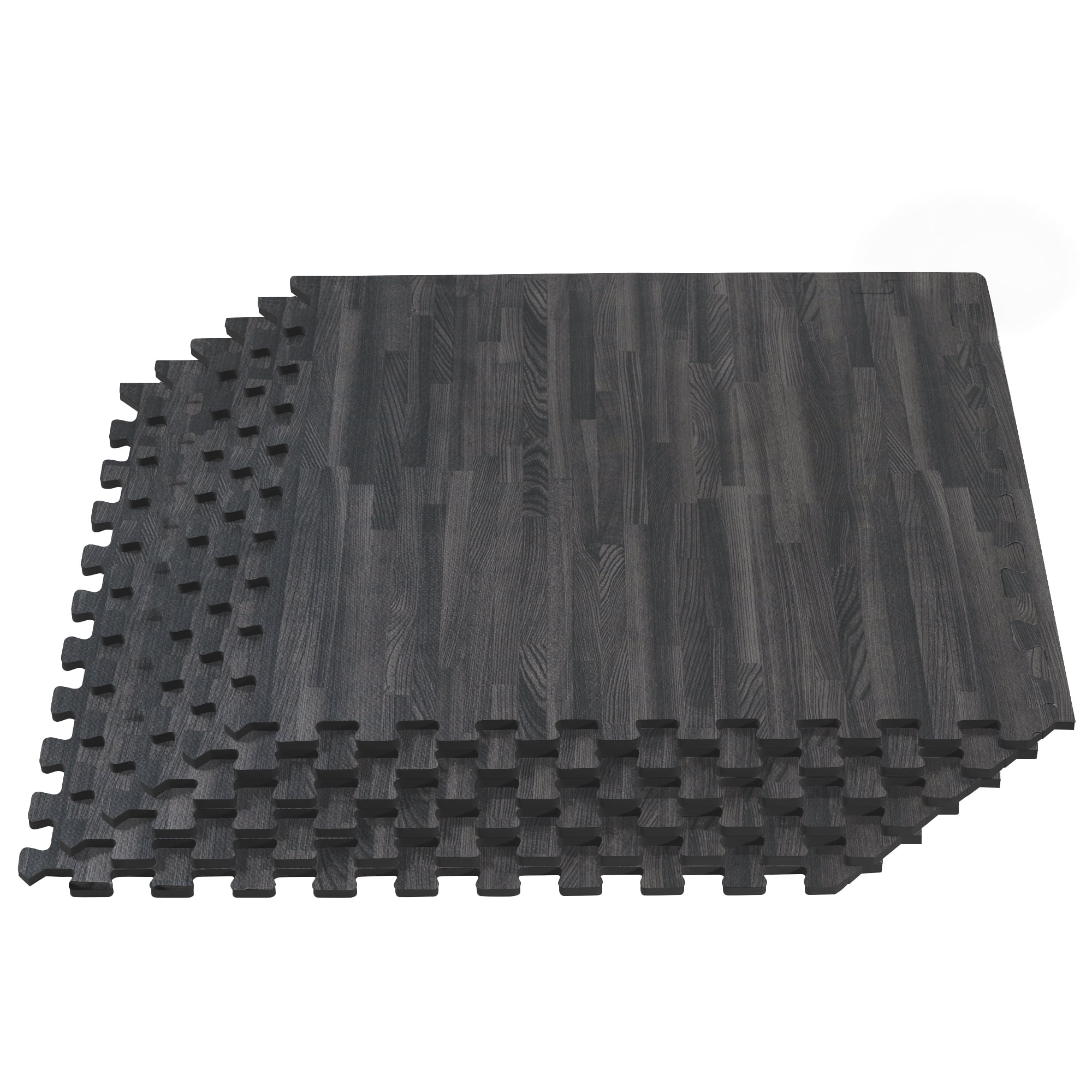 Premium 12 Tiles 48Sq Ft Interlocking EVA Foam Floor Mat Flooring Gym Playground 