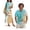 Beach Shells, variant on Black Hawaii Couple Matching Outfit Button-Down Shirt for Men Light Workwear Beach Tops and Womens Sleeveless Dress Size 3XL Casual Hawaiian Party Sundress with Split
