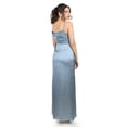 thumbnail image 3 of Vestido de escote drapeado Roman Fashion /Juvenil, 2005 (Azul claro) azul 2X, 3 of 5
