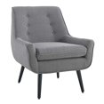thumbnail image 2 of Linon Accent Chair, Standard, Black, 2 of 10