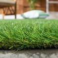 thumbnail image 5 of SAFAVIEH Turf Nicol Solid Indoor/Outdoor Runner Rug, Green, 3'3" x 10', 5 of 8