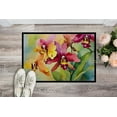 thumbnail image 2 of Carolines Treasures DAC1591MAT 18 x 27 in. Unisex Orchids in Watercolor Doormat, 2 of 5