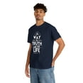 thumbnail image 5 of John 14:6 Bible Verse Short Sleeve Christian Tee Shirt, 5 of 6